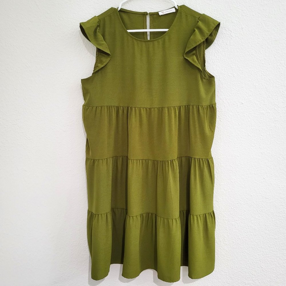 Kirundo Sz S Army Green Sundress